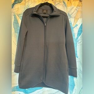 Mondetta Women's Ribbed blue Utility Jacket